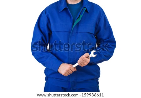 Blu collar worker.