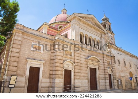 Church of St. Antonio. Fasano. Puglia. Italy.