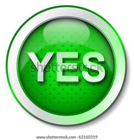 Yes Icon Stock Photo 62160319 : Shutterstock