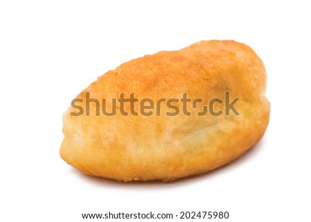 fried pies on a white background