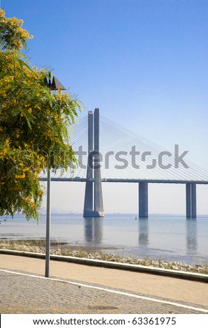 Lisbon waterfront at the 
