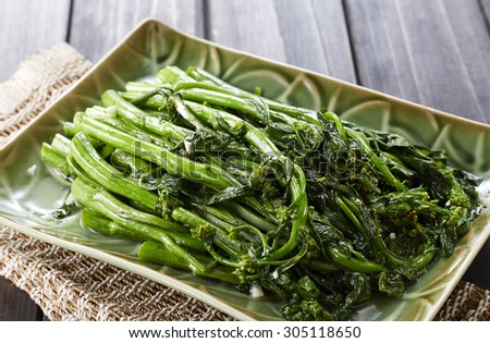 Chinese food,Fried Chinese vegetables