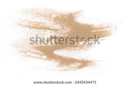 Similar – Image, Stock Photo Top view closeup of a glass jar container full with uncooked pasta on grey background