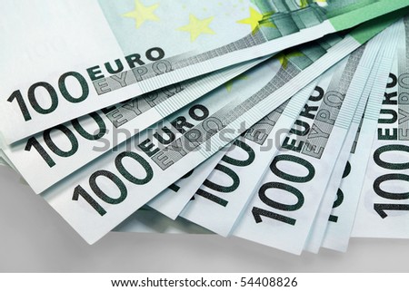 Money of the European Union - euro bank note