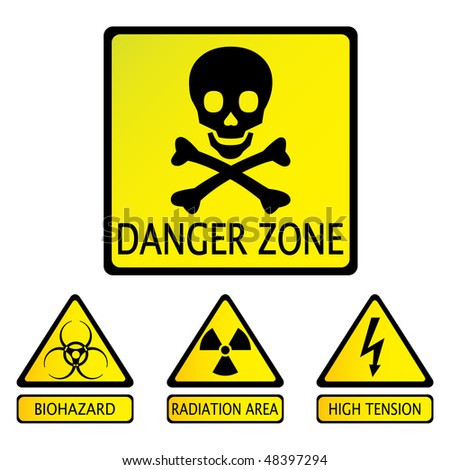 Danger Zone Stock Vector Illustration 48397294 : Shutterstock