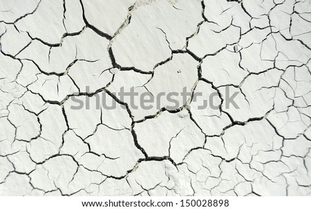 Gray cracked concrete texture background, close up