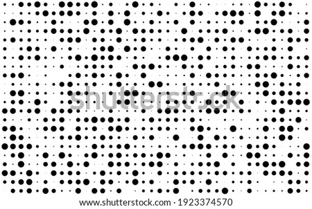 Digital data background with circles. Backdrop technology with dots. Digital abstract pattern. Vector graphic design element