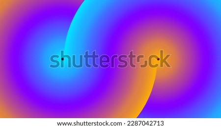 Poster for party, abstract bright infinity sign. Design element, rainbow backdrop, music poster
