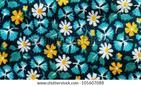 Pattern for desktops, clothes, backgrounds with many colored flowers
