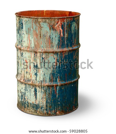 Similar – Image, Stock Photo rusty barrels with old leaves on them