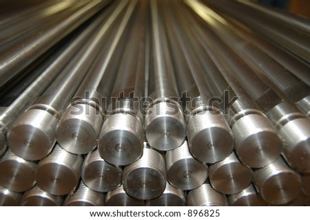 Metal Rods With Thread