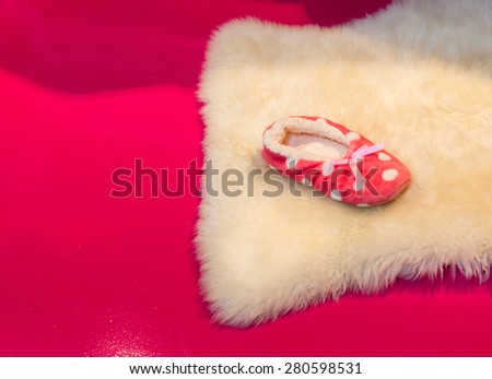 Cute child\'s slipper