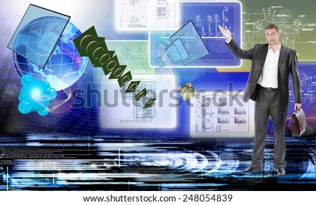 Innovative Telecommunications computer technologies.Digital connection