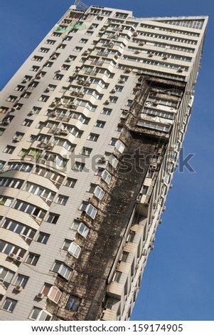 effects of modern residential building skyscraper fire