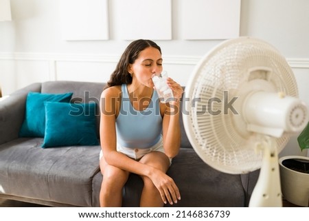 Similar – Image, Stock Photo cooling down Couch