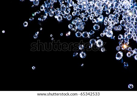 photo of diamonds on surface