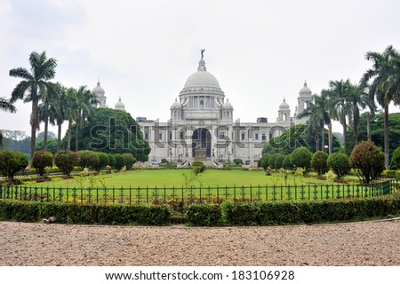 Victoria Memorial Hall, Victoria Park, West Bengal, India