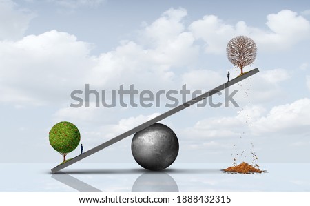 Image, Stock Photo Social imbalance