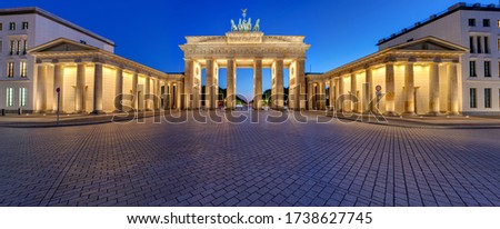 Similar – Image, Stock Photo Victory column after the rain