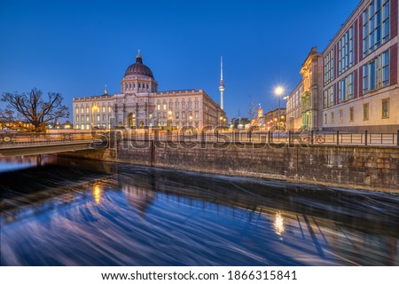 Similar – Image, Stock Photo Humboldt Forum and Berlin Cathedral