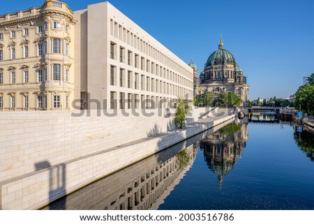 Similar – Image, Stock Photo Humboldt Forum and Berlin Cathedral