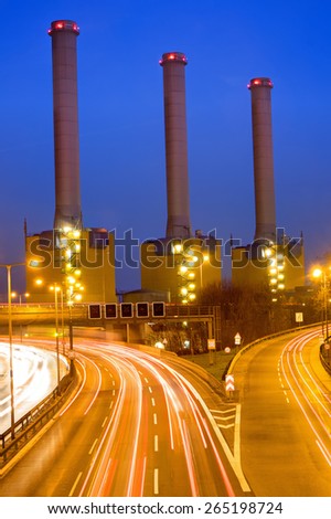 Similar – Foto Bild Lichtspuren berlin szene