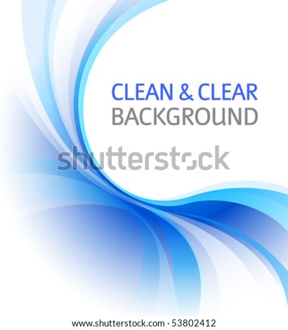 Abstract clean blue business background