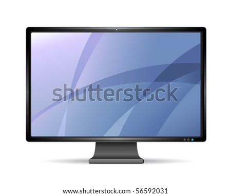 Similar – Image, Stock Photo Black computer monitor shows text Error! Try again…