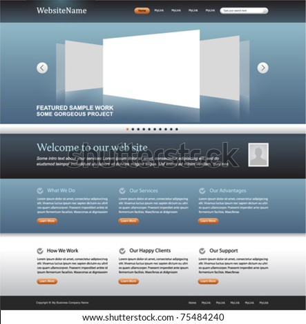 superb web design template