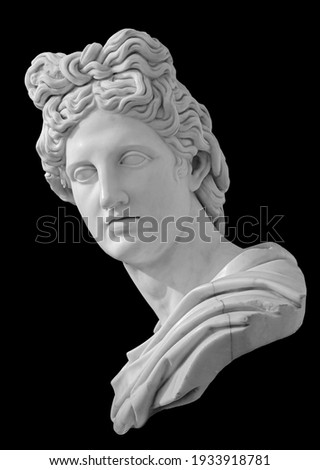 Similar – Image, Stock Photo Statue in the historic Cimitero Monumentale of Milan