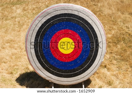 One Archery Target