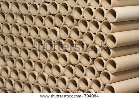 cardboard tubes