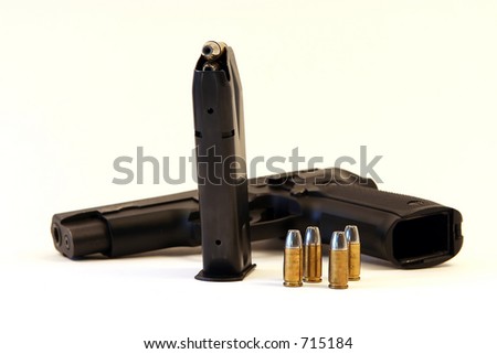semi-automatic handgun bullets