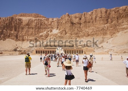 Hatshepsut's temple, the focal point of the complex