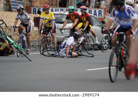 Bicycle crash