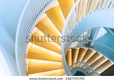 Similar – Foto Bild Wendeltreppe Treppe