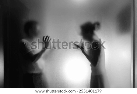 Similar – Foto Bild Schatten von Mann an Wand…