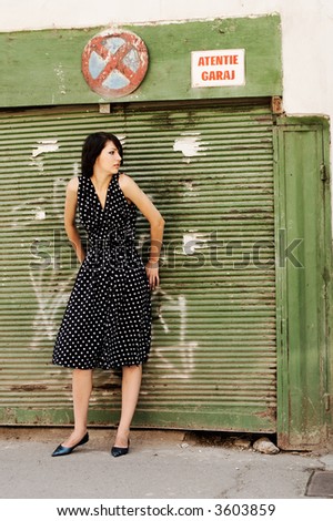 Fashion model - urban scene - check my portfolio for more pictures