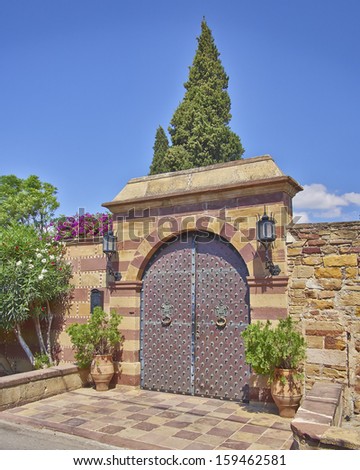 vintage estate glamorous gate