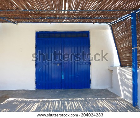 fisherman\'s boat house door, \