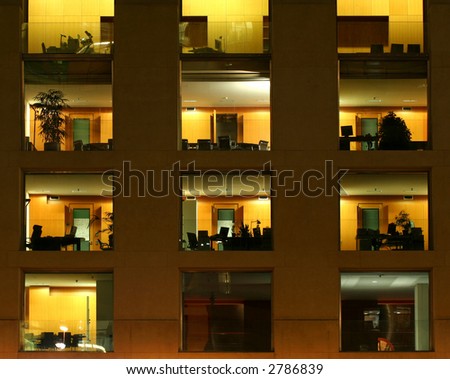 Similar – Image, Stock Photo High-rise buildings in Berlin at Potsdamer Platz with inserted moon