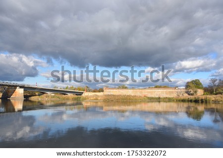 Similar – Image, Stock Photo Clouds over Brandenburg Gate