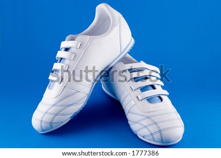 A pair of training shoes