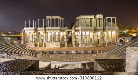 Similar – Image, Stock Photo The Roman Amphitheater of Pula, Croatia.