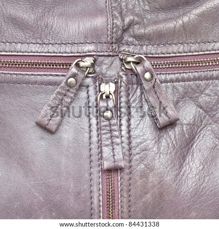 A detailed close up of a ladies\' handbag