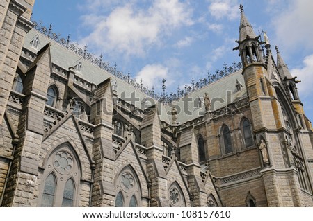 St. Colman\'s neo-Gothic cathedral, Cobh, South Ireland