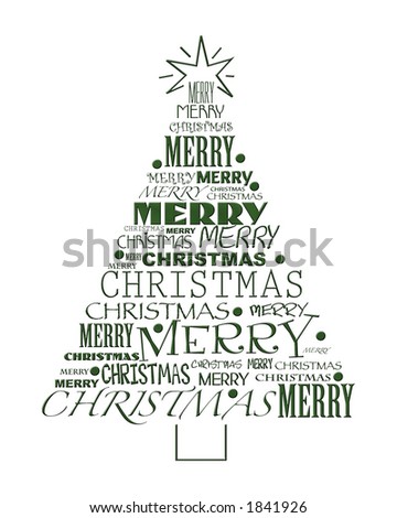 Image, Stock Photo The word Christmas embossed on a gold label on a shimmering gold background with gold stars around it.