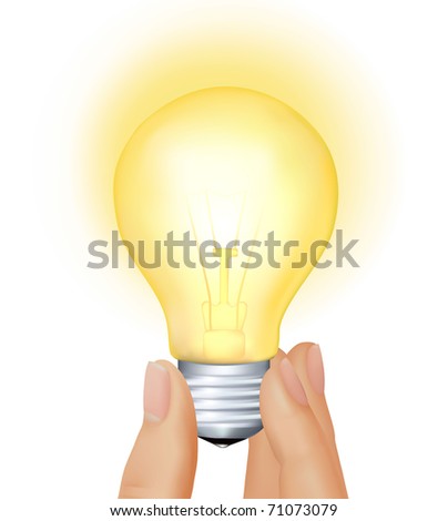 Similar – Image, Stock Photo Enlightenment 2 Light Lamp