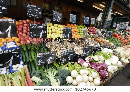 Food Market in Vienna