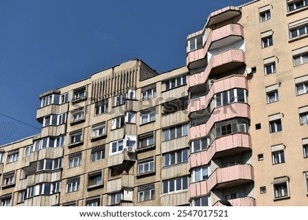 Similar – Image, Stock Photo concrete block Town